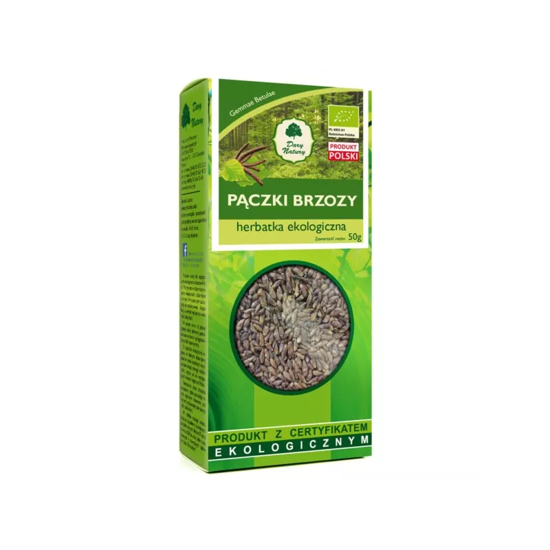 Dary Natury Brzoza Pączki Eko 50g Dary Natury Brzoza Pączki Eko 50g