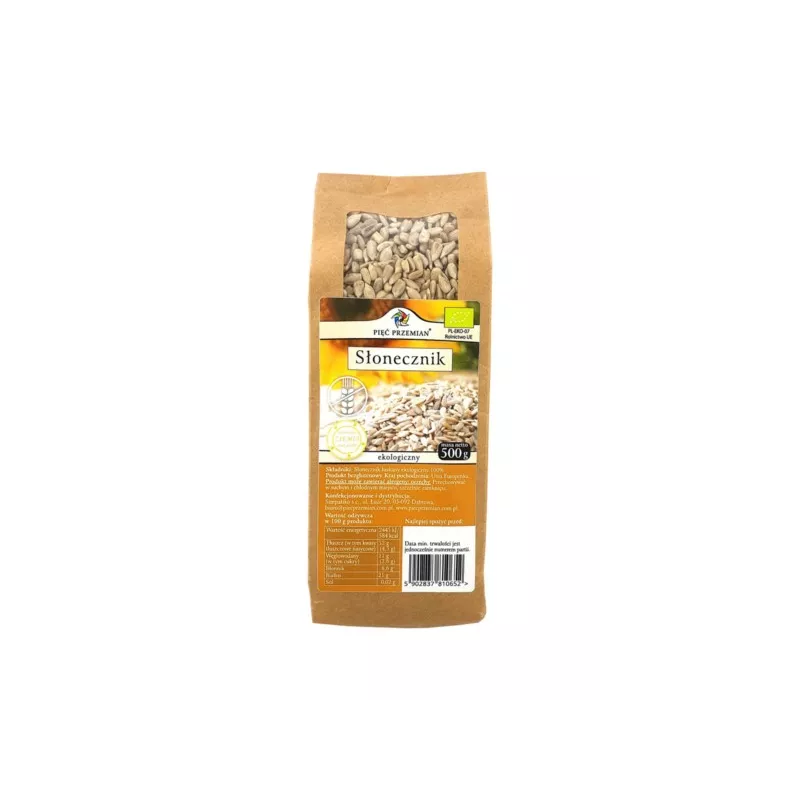 Pięć Przemian Słonecznik bezglutenowy BIO 500g