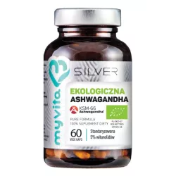 Myvita Silver Ashwagandha Bio KSM-66 100% 60 kap