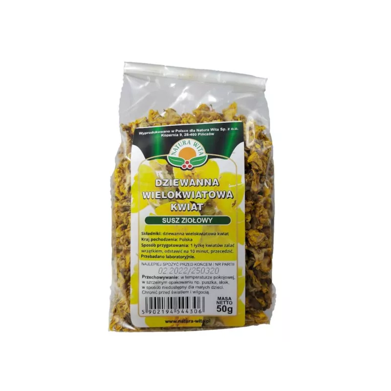 Natura Wita Dziewanna Kwiat 50G Natura Wita Dziewanna Kwiat 50G