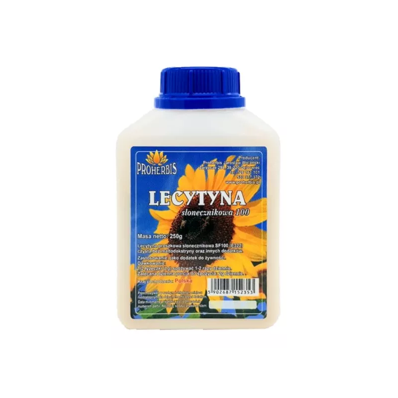 Yucca Lecytyna Słonecznikowa SF 250g