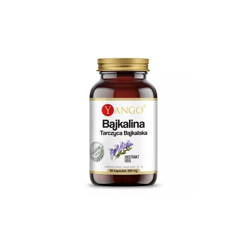 Yango Bajkalina 90 Kaps. 300Mg Tarczyca Bajkalska Yango Bajkalina 90 Kaps. 300Mg Tarczyca Bajkalska