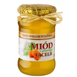 Bartpol Miód wielokwiatowy z przewagą facelii 500g