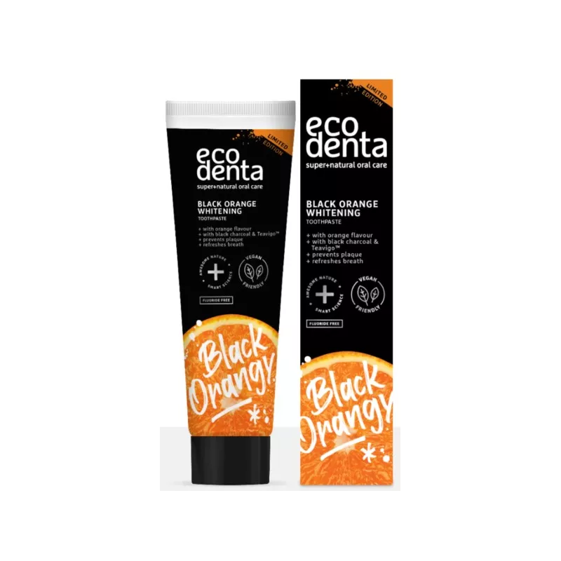 Ecodenta Black Orange pasta wybielająca100ml Ecodenta Black Orange pasta wybielająca100ml