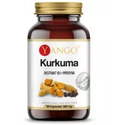 Yango Kurkuma Ekstrakt 60 Kaps. 380Mg
