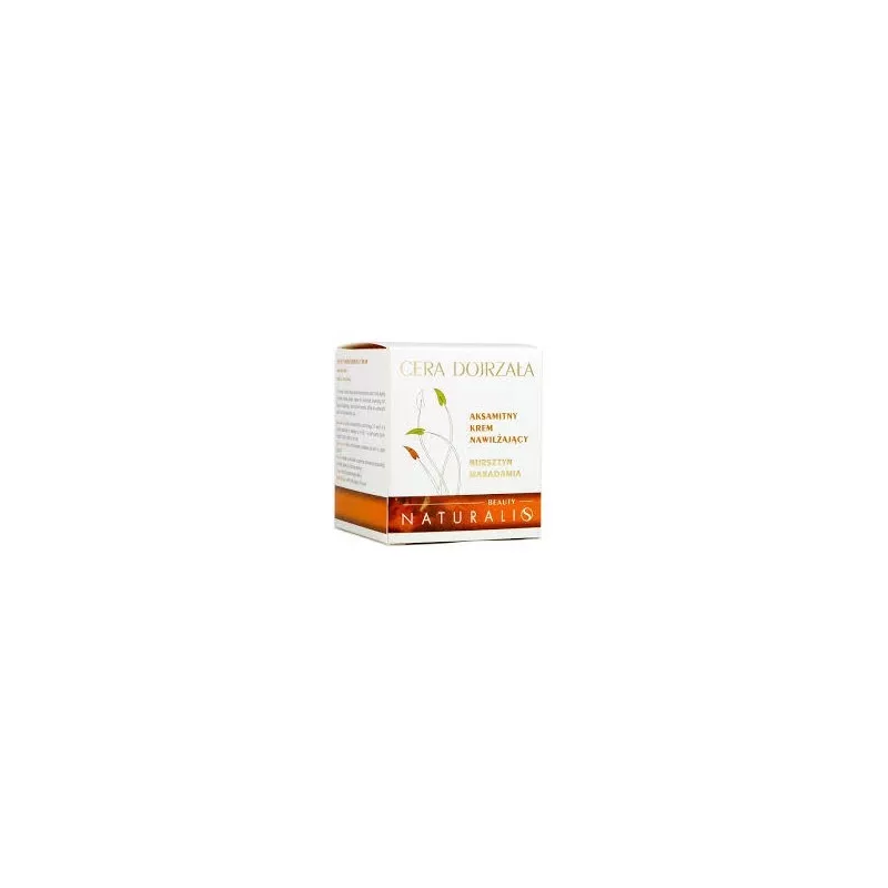 Naturalis Beauty Aksamitny Krem Nawilżający 50Ml