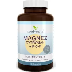 Medverita Magnez Cytrynian P 5 P100 kapsułek