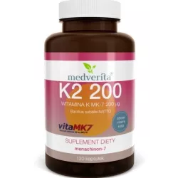 Medverita Witamina K2 MK 7 200ug 120 kapsułek