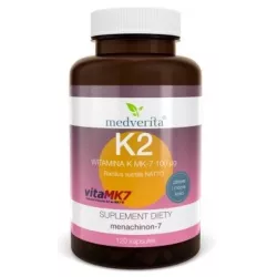 Medverita Witamina K2 MK7 100ug 120 kapsułek