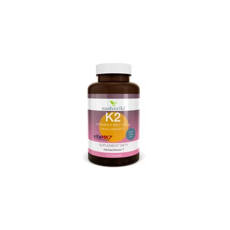 Medverita Witamina K2 MK7 100ug 120 kapsułek