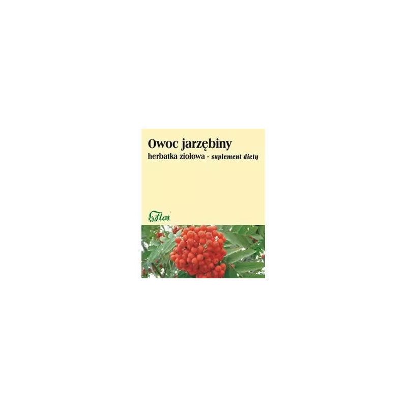 FLOS JARZĘBINA OWOC 50G FLOS JARZĘBINA OWOC 50G