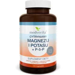 Medverita Magnez Potas P 5 P 100 kapsułek