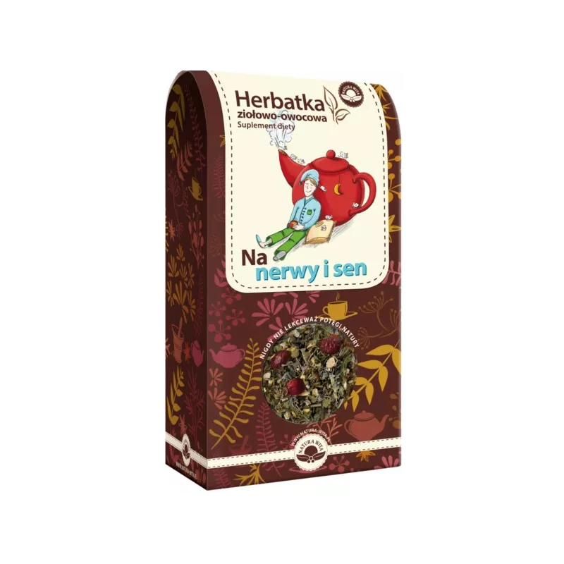 Natura Wita Herbatka Zio-Owocowa Nerwy i Sen 80g